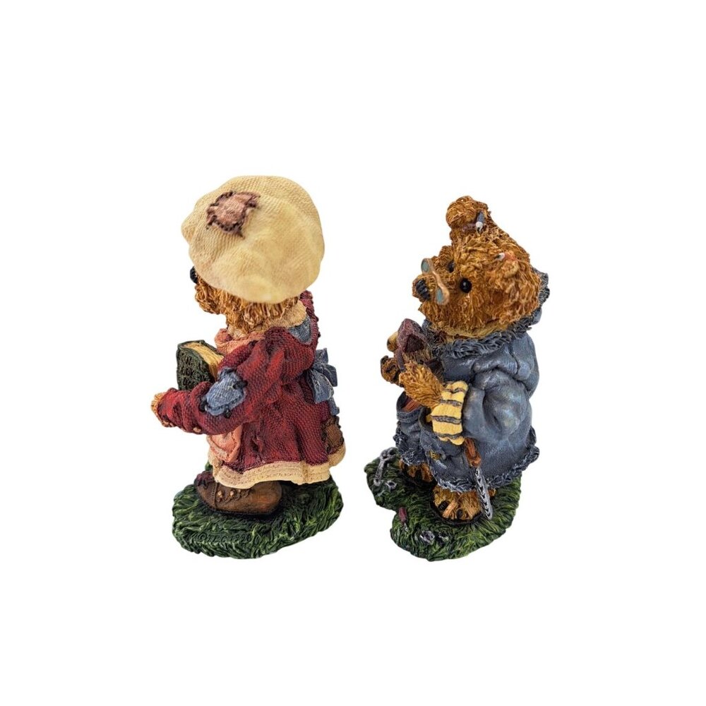 Vintage Boyds Bears Ark Series Noah Mrs. Noah Figurine Resin 2426 2427 Set of 2 - Picture 7 of 10